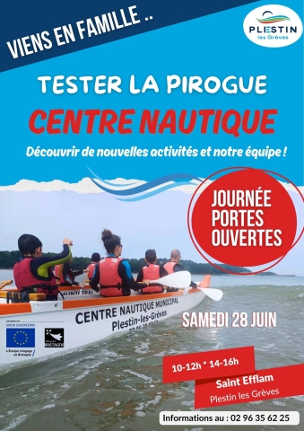 porte ouverte au centre nautique